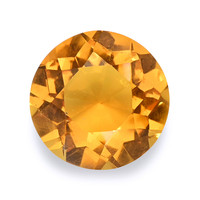 5.21 Ct. Orangish Yellow Citrine from Brazil Image