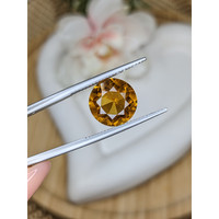 5.21 Ct. Orangish Yellow Citrine from Brazil Life Style
