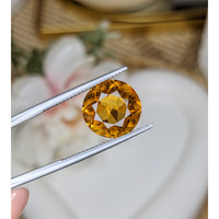 5.92 Ct. Yellowish Orange Citrine from Brazil Life Style