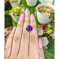 4.35 Ct. Purple Amethyst from Brazil Life Style
