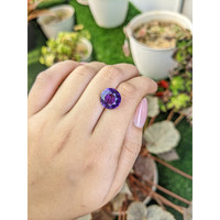 5.89 Ct. Purple Amethyst from Brazil Life Style