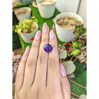 5.89 Ct. Purple Amethyst from Brazil Life Style