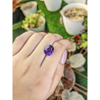 5.36 Ct. Purple Amethyst from Brazil Life Style