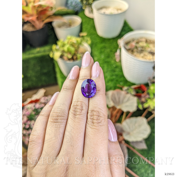 10.01 Ct. Purple Amethyst from Brazil