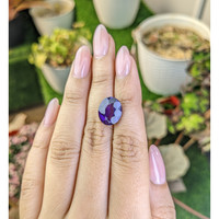 5.68 Ct. Purple Amethyst from Brazil Life Style