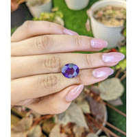 5.68 Ct. Purple Amethyst from Brazil Life Style