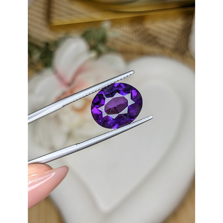 5.68 Ct. Purple Amethyst from Brazil