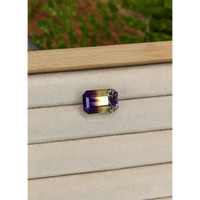 10.65 Ct. Bi Color Ametrine from Madagascar Life Style