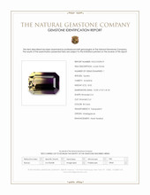 8.02 Ct. Bi Color Ametrine from Madagascar Scan Report