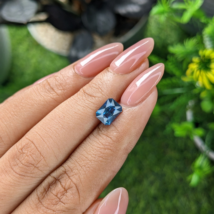 1.58 Ct. Blue Cobalt Spinel from Tanzania
