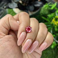 2.12 Ct. Reddish Pink Spinel from Tanzania Life Style