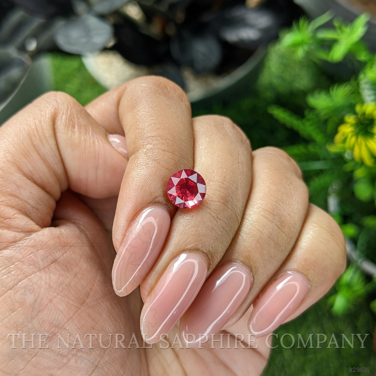 2.12 Ct. Reddish Pink Spinel from Tanzania