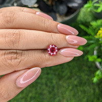 2.12 Ct. Reddish Pink Spinel from Tanzania Life Style