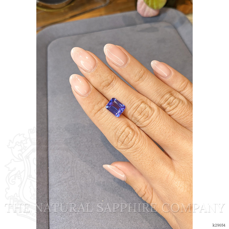 3.68 Ct. Violetish Blue Tanzanite from Tanzania