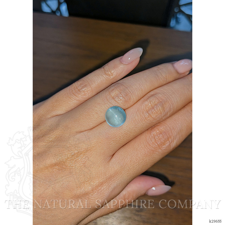 4.42 Ct. Blue Cabochon Aquamarine from Brazil