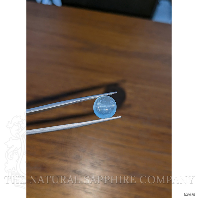 4.42 Ct. Blue Cabochon Aquamarine from Brazil