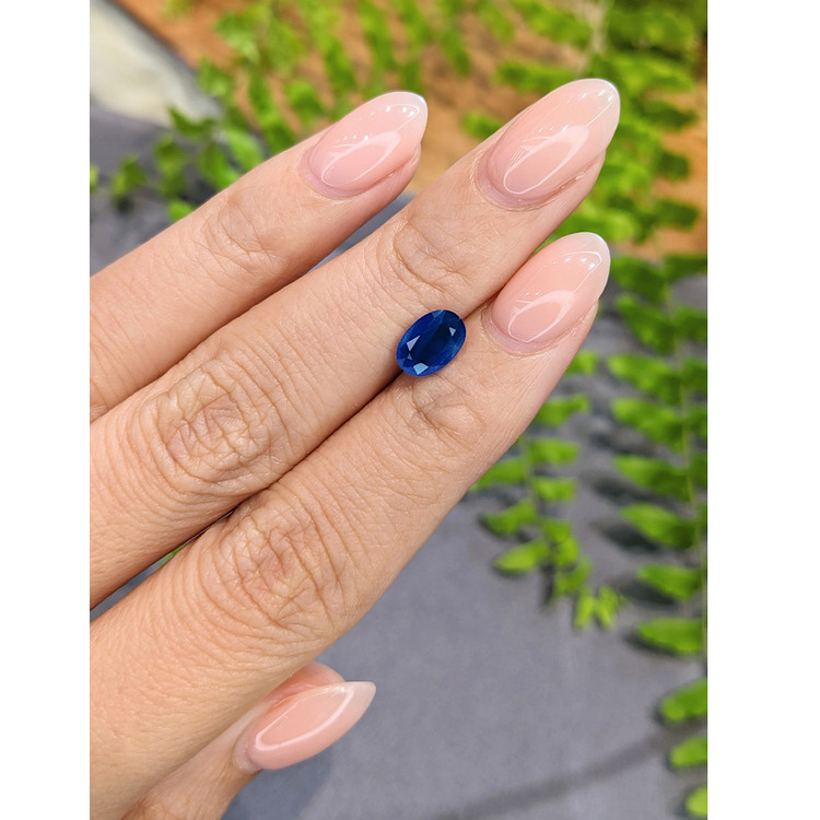 0.85 Ct. Blue Hauyne from Afghanistan