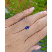 0.48 Ct. Blue Hauyne from Afghanistan Life Style