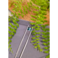 0.83 Ct. Bluish Green Tourmaline from Afghanistan Life Style