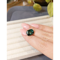5.29 Ct. Bluish Green Tourmaline from Afghanistan Life Style