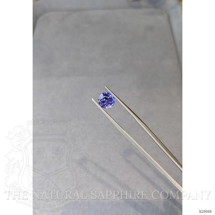 1.96 Ct. Violetish Blue Tanzanite from Tanzania