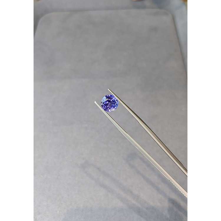 1.96 Ct. Violetish Blue Tanzanite from Tanzania