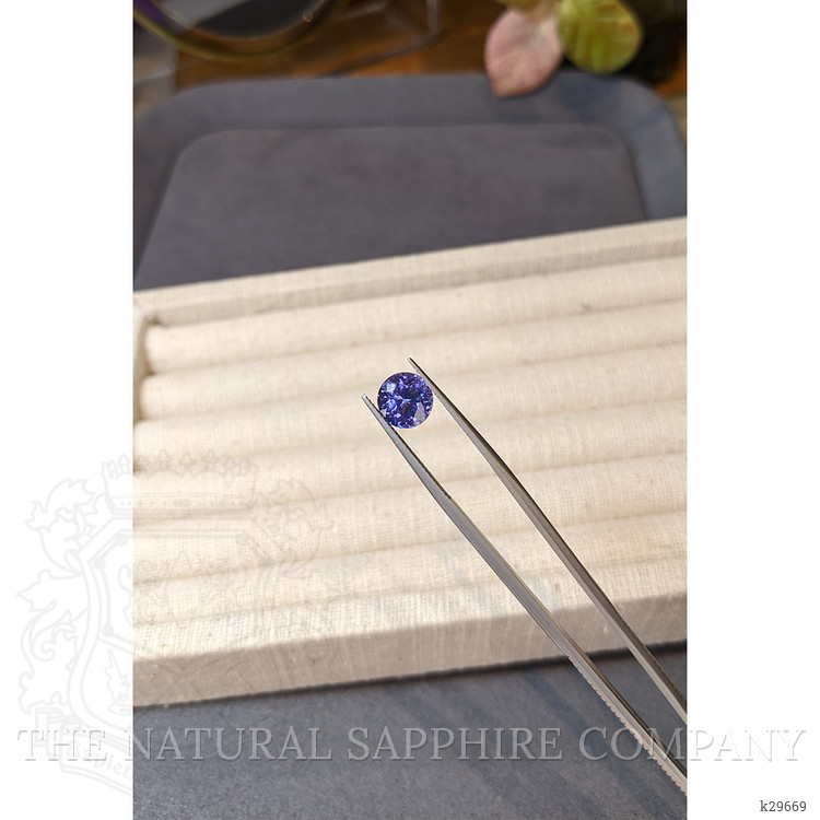2.60 Ct. Violetish Blue Tanzanite from Tanzania