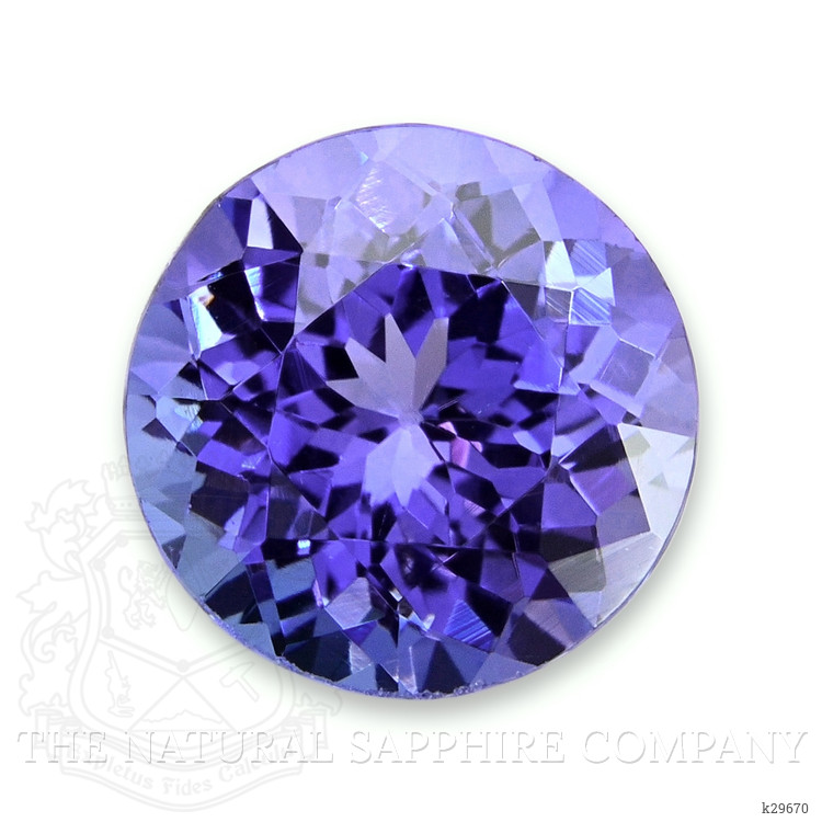 2.84 Ct. Violetish Blue Tanzanite from Tanzania