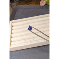 2.70 Ct. Violetish Blue Tanzanite from Tanzania Life Style