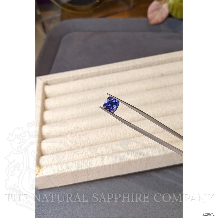 2.70 Ct. Violetish Blue Tanzanite from Tanzania