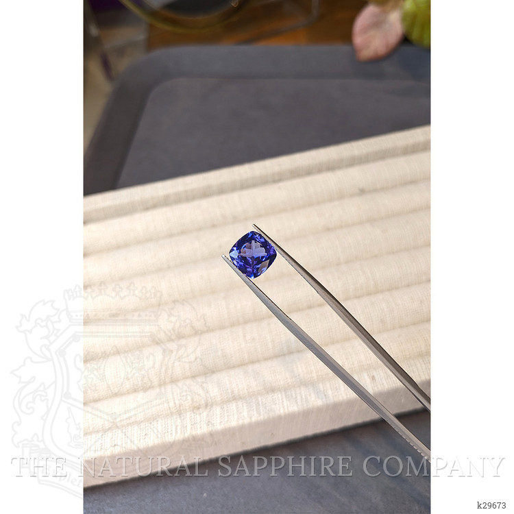 2.84 Ct. Violetish Blue Tanzanite from Tanzania