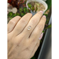 1.34 Ct. Multi Color Cabochon Rutilated Quartz from Brazil Life Style