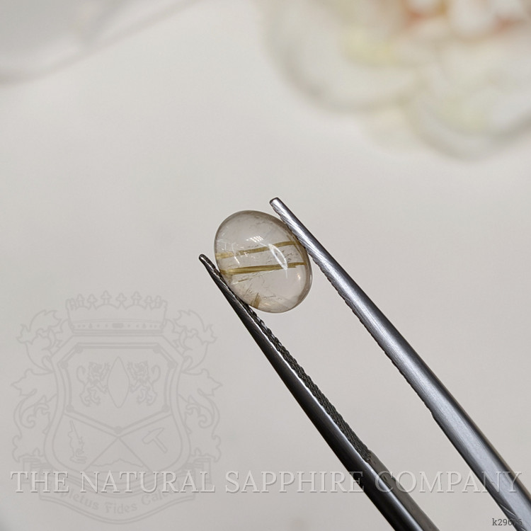 1.34 Ct. Multi Color Cabochon Rutilated Quartz from Brazil