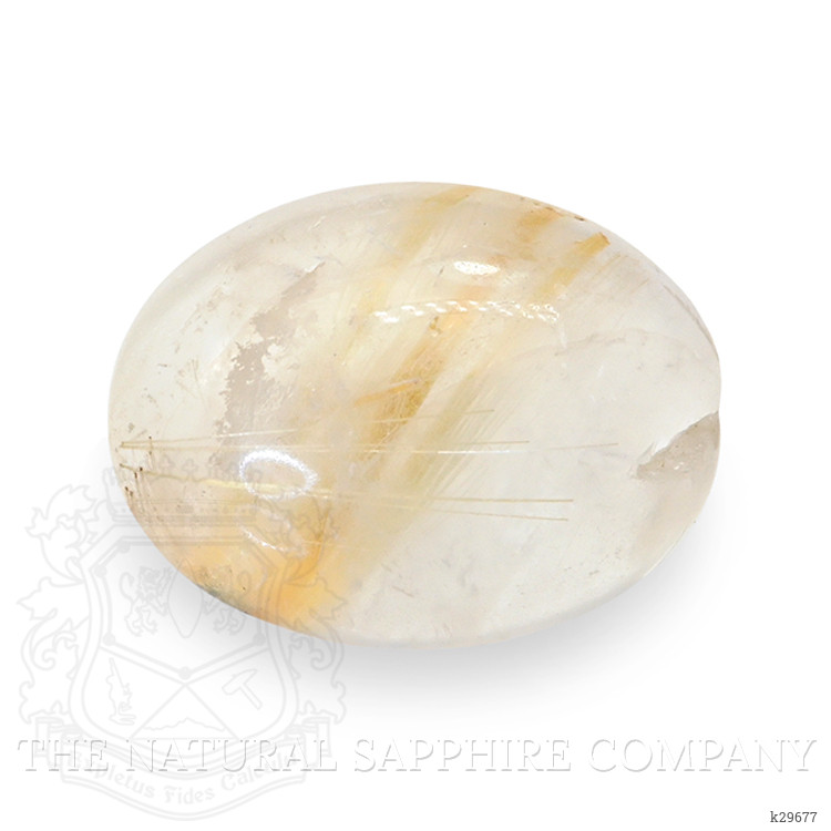 1.36 Ct. Multi Color Cabochon Rutilated Quartz from Brazil