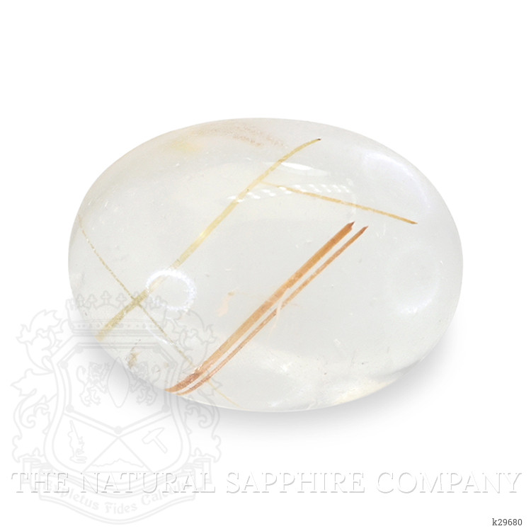 1.39 Ct. Multi Color Cabochon Rutilated Quartz from Brazil