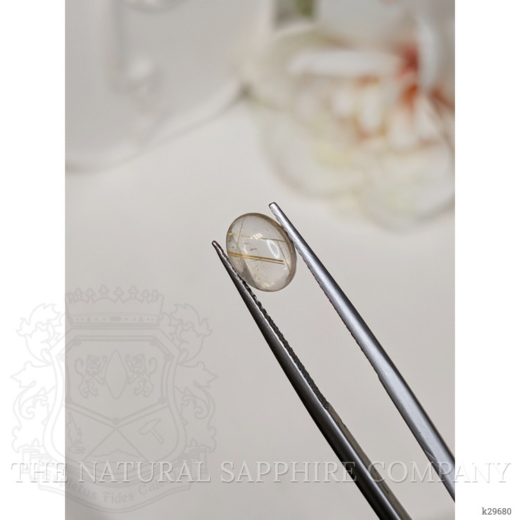 1.39 Ct. Multi Color Cabochon Rutilated Quartz from Brazil