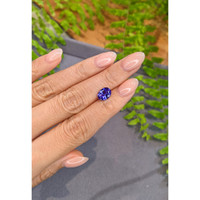 1.84 Ct. Violetish Blue Tanzanite from Tanzania Life Style