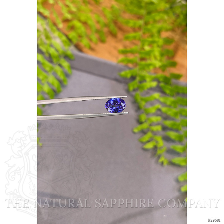 1.84 Ct. Violetish Blue Tanzanite from Tanzania