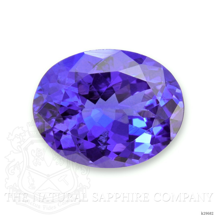 2.82 Ct. Violetish Blue Tanzanite from Tanzania