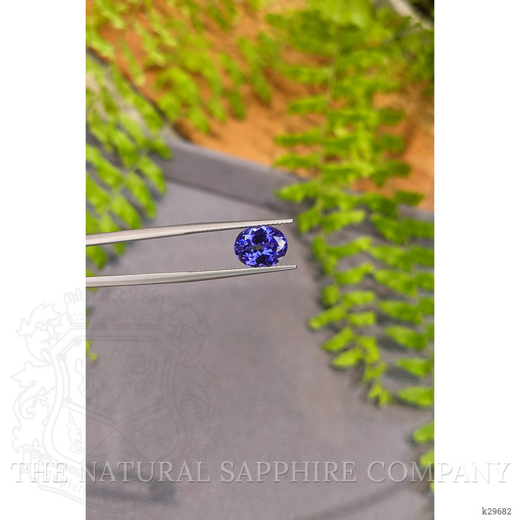 2.82 Ct. Violetish Blue Tanzanite from Tanzania