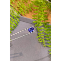 3.17 Ct. Violetish Blue Tanzanite from Tanzania Life Style