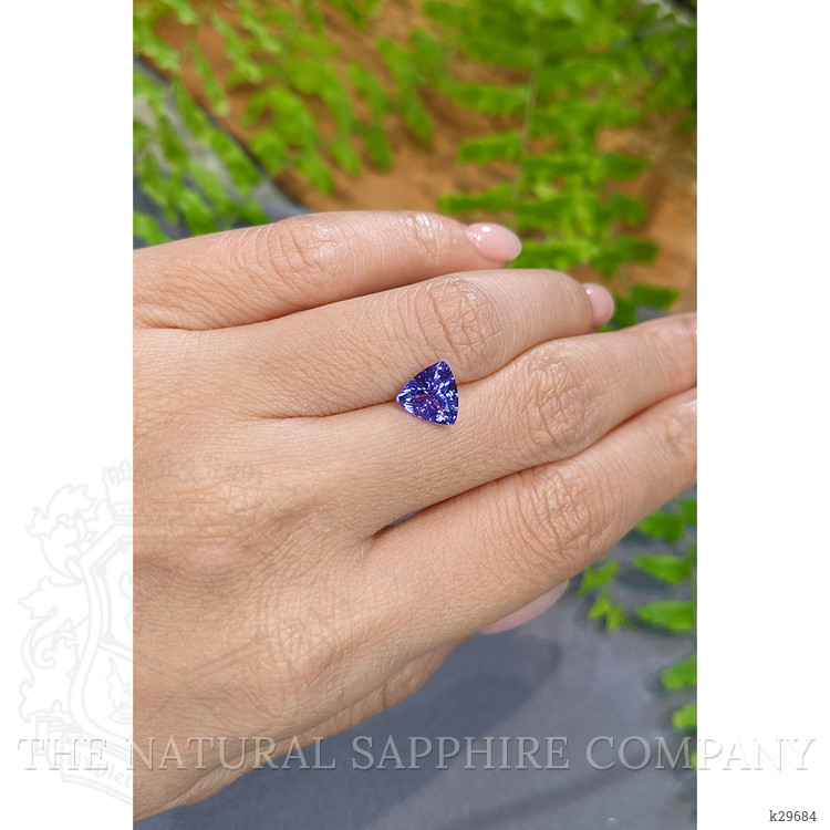 1.72 Ct. Violetish Blue Tanzanite from Tanzania