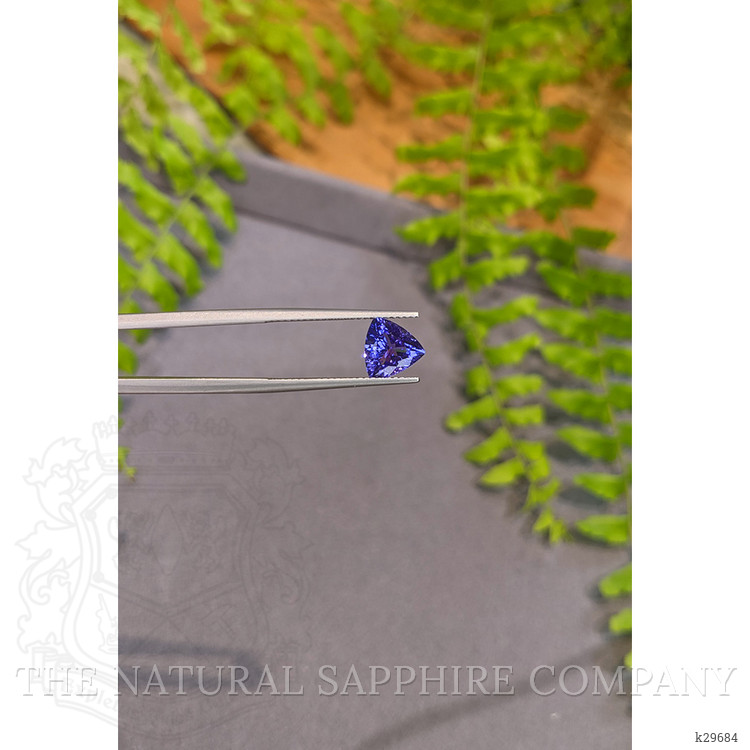 1.72 Ct. Violetish Blue Tanzanite from Tanzania