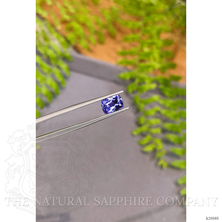 1.88 Ct. Violetish Blue Tanzanite from Tanzania