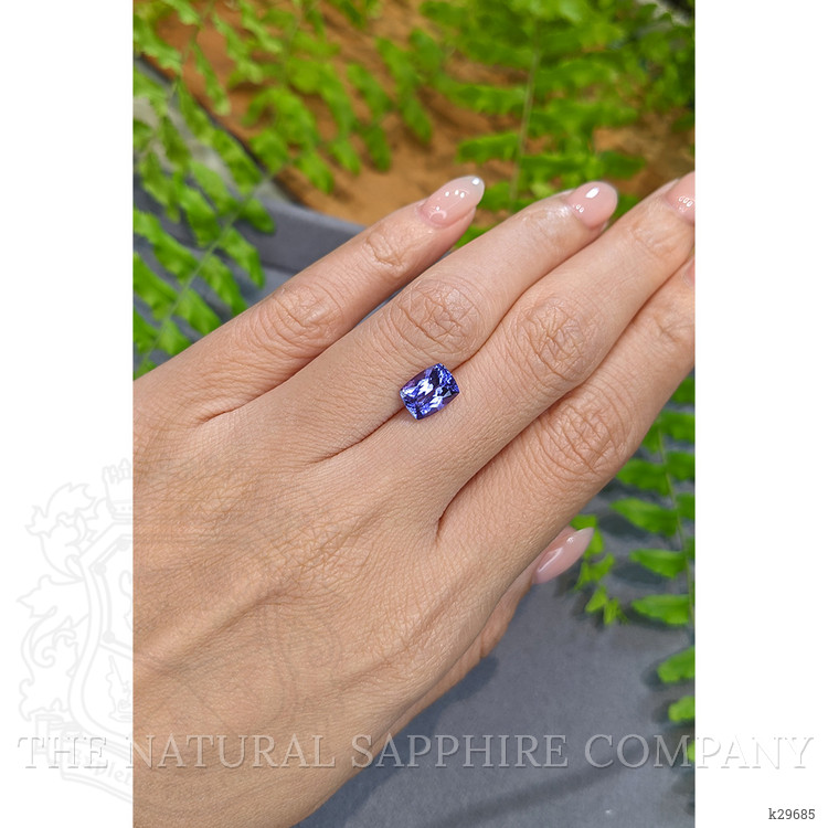 1.88 Ct. Violetish Blue Tanzanite from Tanzania