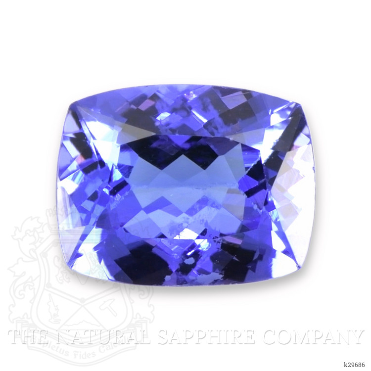 2.35 Ct. Violetish Blue Tanzanite from Tanzania