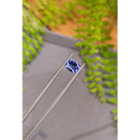 2.35 Ct. Violetish Blue Tanzanite from Tanzania Life Style
