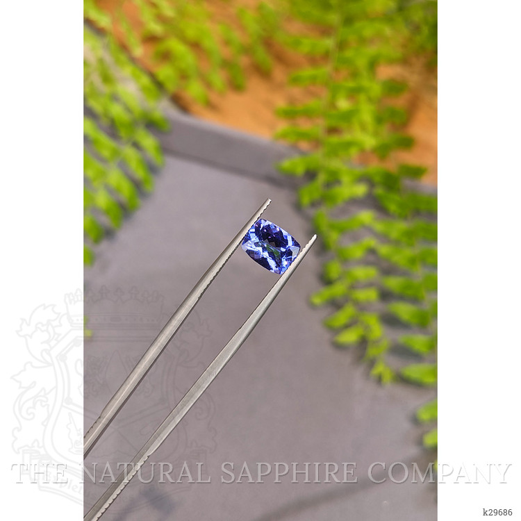 2.35 Ct. Violetish Blue Tanzanite from Tanzania
