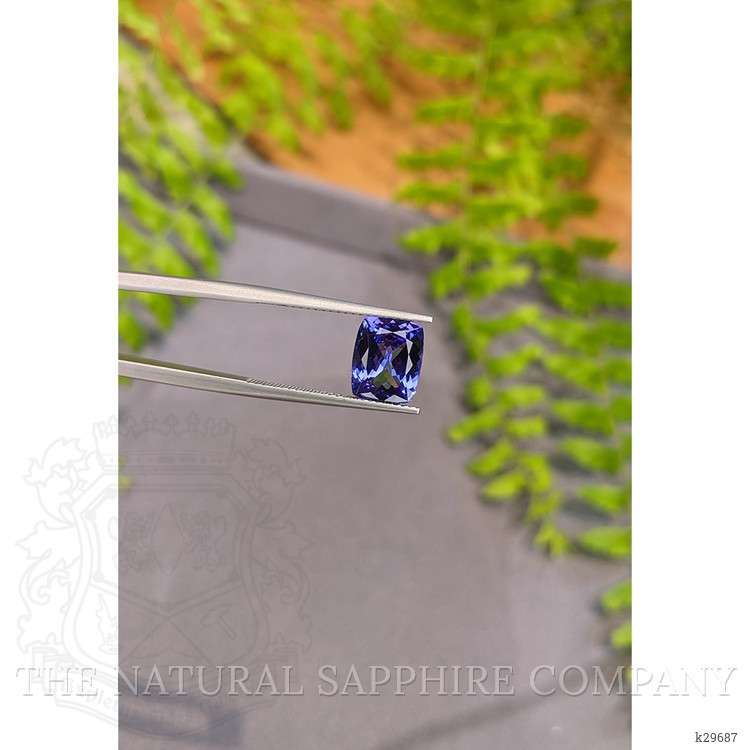 3.09 Ct. Violetish Blue Tanzanite from Tanzania