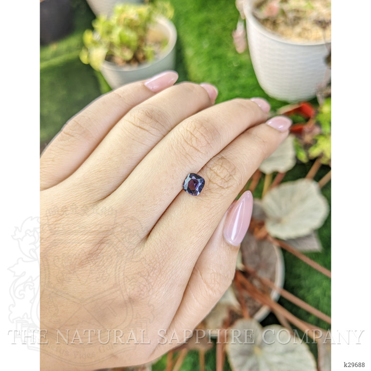 1.35 Ct. Purple Spinel from Ceylon (Sri Lanka)